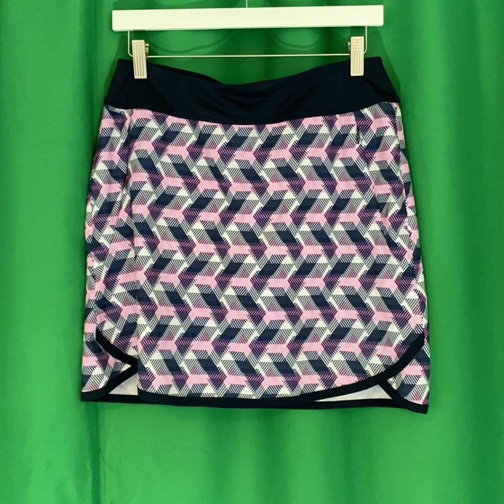 NWT Nivo Pink and Navy Skort Size XS